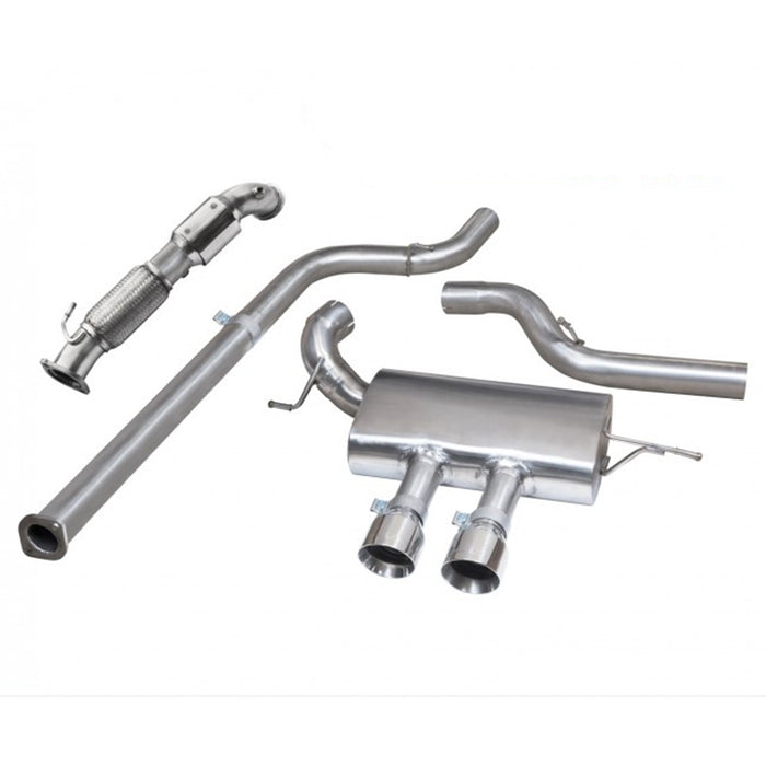 Cobra Sport Sports Cat Turbo Back Exhaust - Ford Focus ST250 Mk3