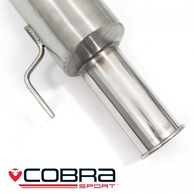 Vauxhall Corsa D 1.2 & 1.4 (07-14) Rear Box Performance Exhaust - Cobra Sport