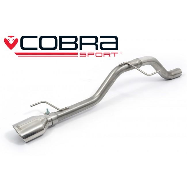 Vauxhall Corsa D 1.2 & 1.4 (07-14) Venom Box Delete Rear Performance Exhaust - Cobra Sport
