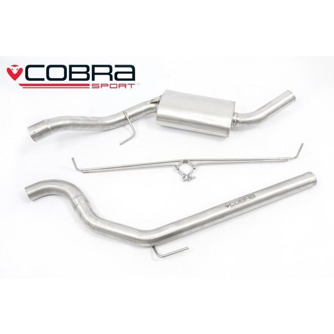 Vauxhall Corsa D VXR (10-14) Cat Back Performance Exhaust - Cobra Sport