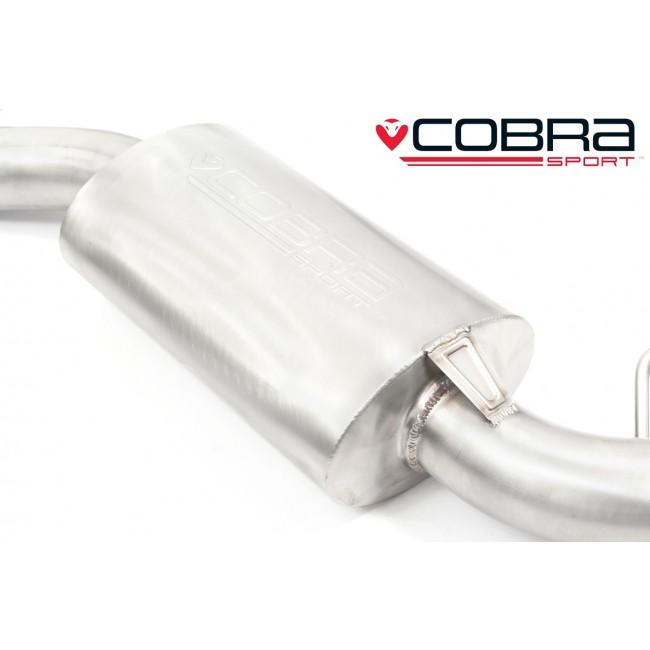 Vauxhall Corsa D VXR (10-14) Turbo Back Performance Exhaust - Cobra Sport