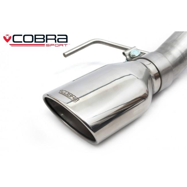 Vauxhall Corsa E 1.0 Turbo (15-19) Venom Box Delete Rear Performance Exhaust - Cobra Sport
