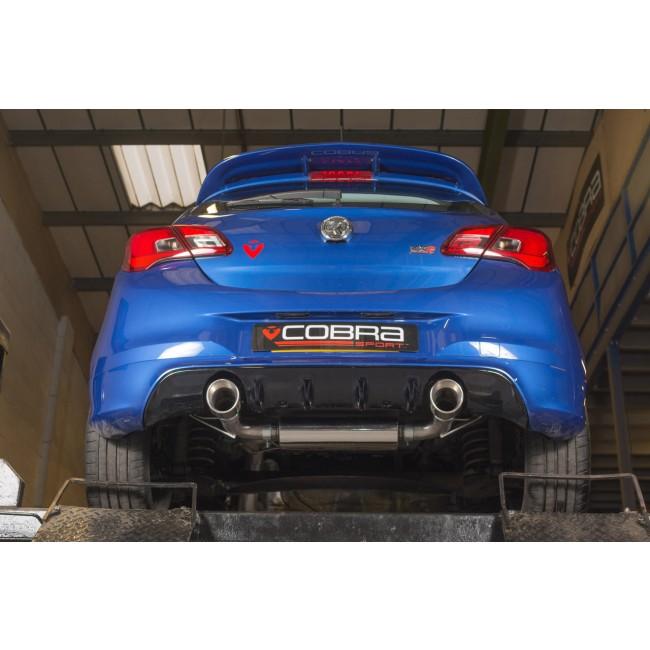 Vauxhall Corsa E VXR (15-18) Turbo Back Performance Exhaust - Cobra Sport
