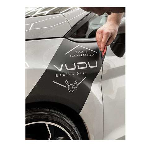 VUDU Racing Dev Wing Wrap Decal - Mk7 Ford Fiesta ST / 1.0 EcoBoost
