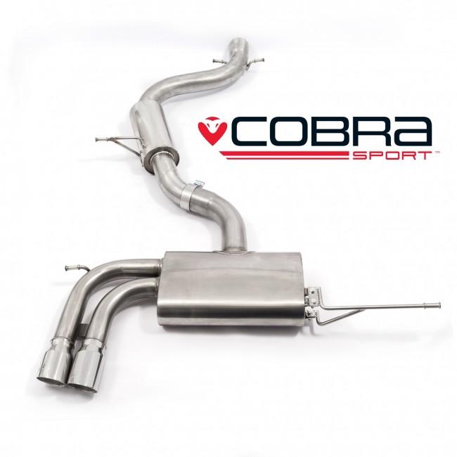 VW Golf GTI (Mk5) 2.0 T FSI (1K) (04-09) Cat Back Performance Exhaust - Cobra Sport