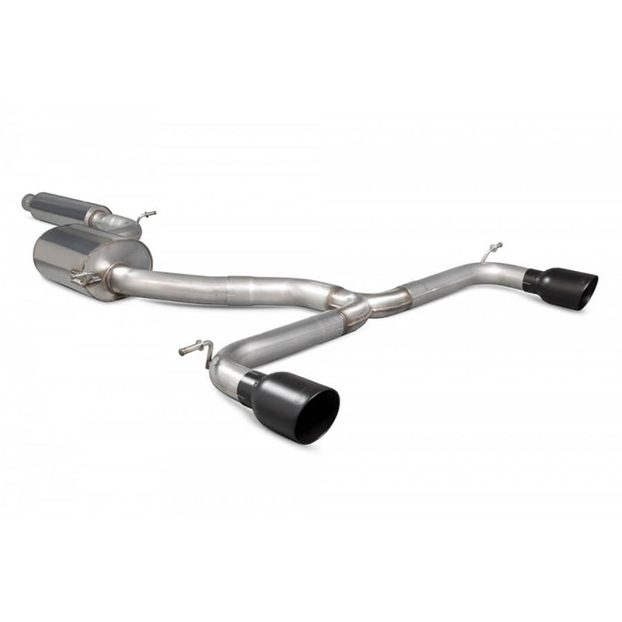 esonated Cat Back System For The VW Golf GTI Mk7 with Daytona Ceramic Tailpipes