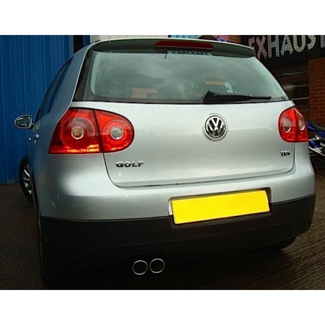 VW Golf (MK5) 1.9 TDI (1K) (03-08) Cat Back Performance Exhaust - Cobra Sport