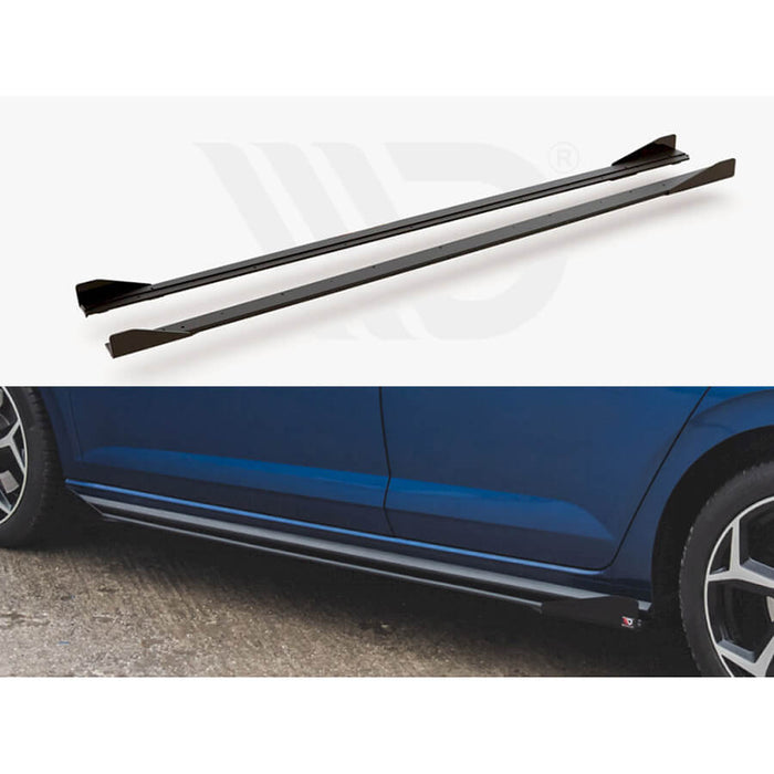 VW Polo GTI MK6 (AW) Rear Side Splitters V.2 - Maxton Design – VUDU  Performance