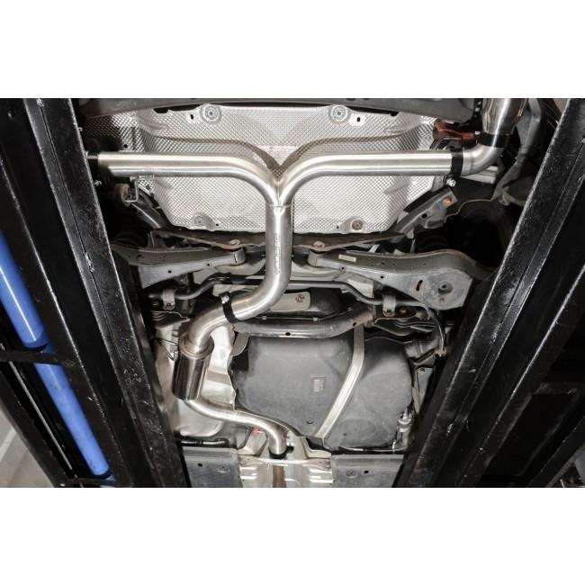 VW Scirocco R 2.0 TSI (09-18) Venom Box Delete Race Turbo Back Performance Exhaust - Cobra Sport